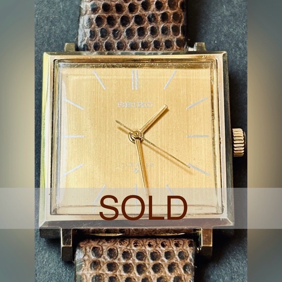 Other - ***SOLD***
*VTG SEIKO*
RARE VINTAGE SEIKO 1960’s Men’s Watch